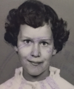 Balázs Valéria Anamé 7 évesen 